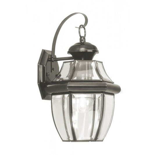 Livex Lighting Monterey Outdoor Wall Lantern in Black