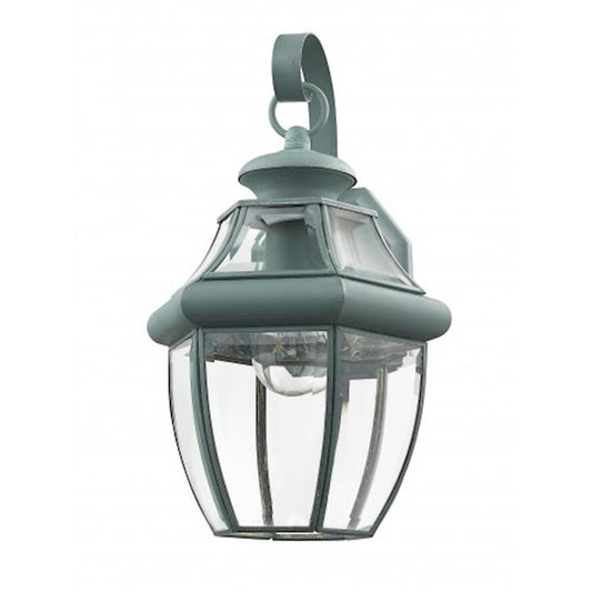 Livex Lighting Monterey Outdoor Wall Lantern in Verdigris