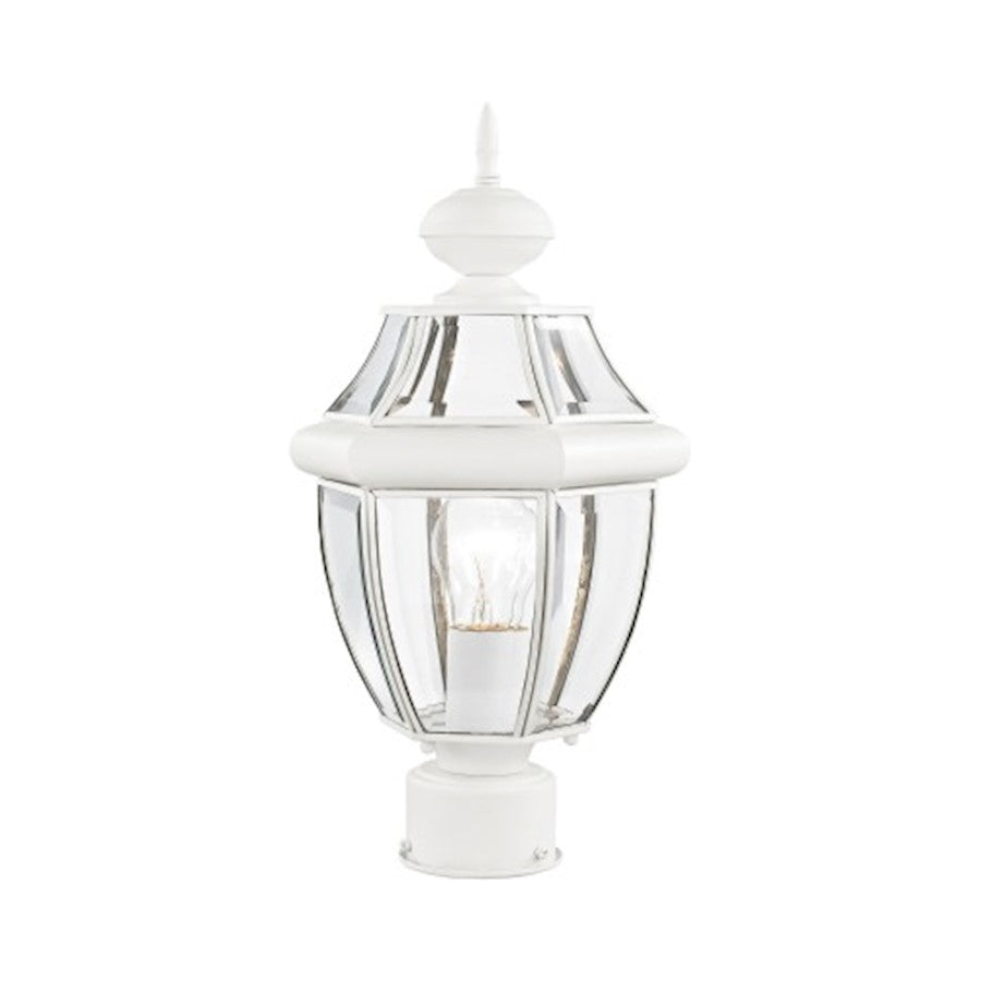 Livex Lighting Monterey Outdoor Post Head in White