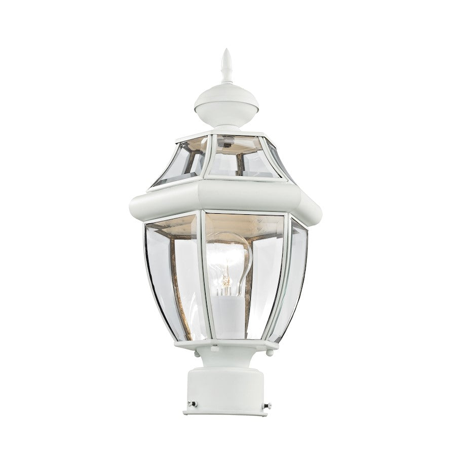 Livex Lighting Monterey Outdoor Post Head in White