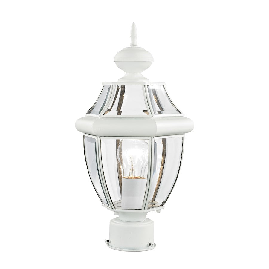 Livex Lighting Monterey Outdoor Post Head in White