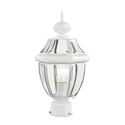 Livex Lighting Monterey Outdoor Post Head in White