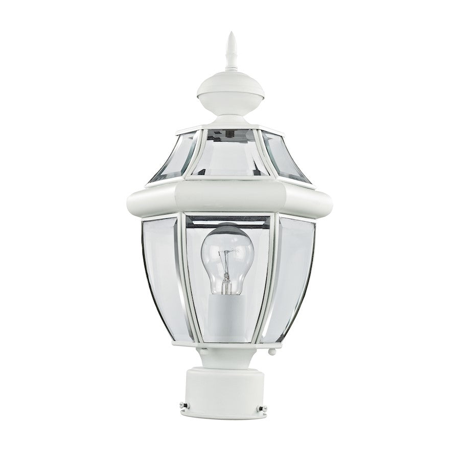 Livex Lighting Monterey Outdoor Post Head in White