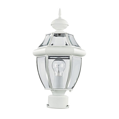 Livex Lighting Monterey Outdoor Post Head in White