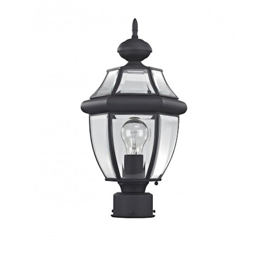 Livex Lighting Monterey Outdoor Post Head in Black