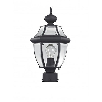 Livex Lighting Monterey Outdoor Post Head in Black