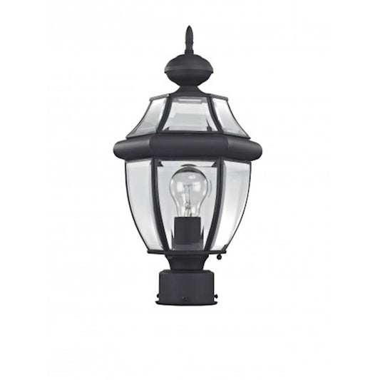Livex Lighting Monterey Outdoor Post Head in Black
