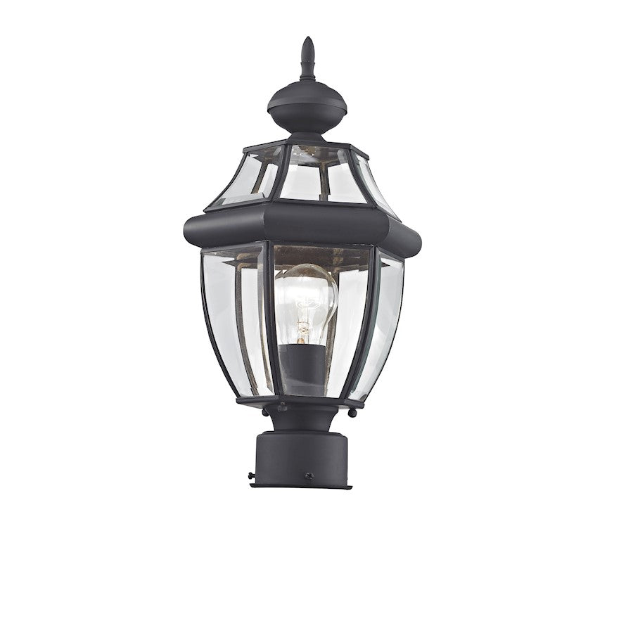 Livex Lighting Monterey Outdoor Post Head in Black
