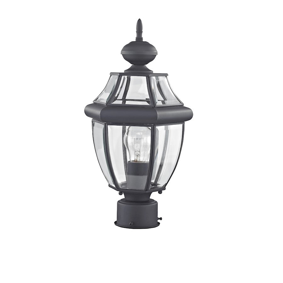 Livex Lighting Monterey Outdoor Post Head in Black