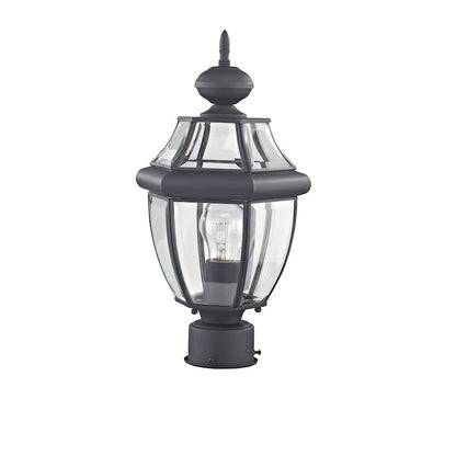 Livex Lighting Monterey Outdoor Post Head in Black