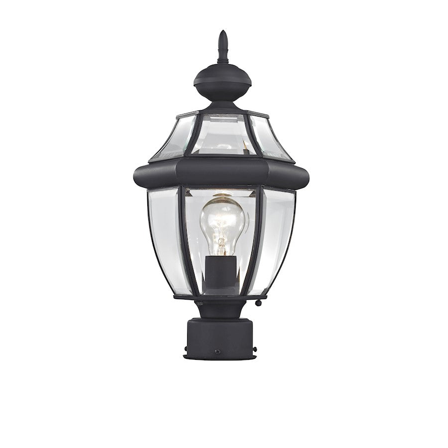 Livex Lighting Monterey Outdoor Post Head in Black