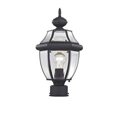 Livex Lighting Monterey Outdoor Post Head in Black