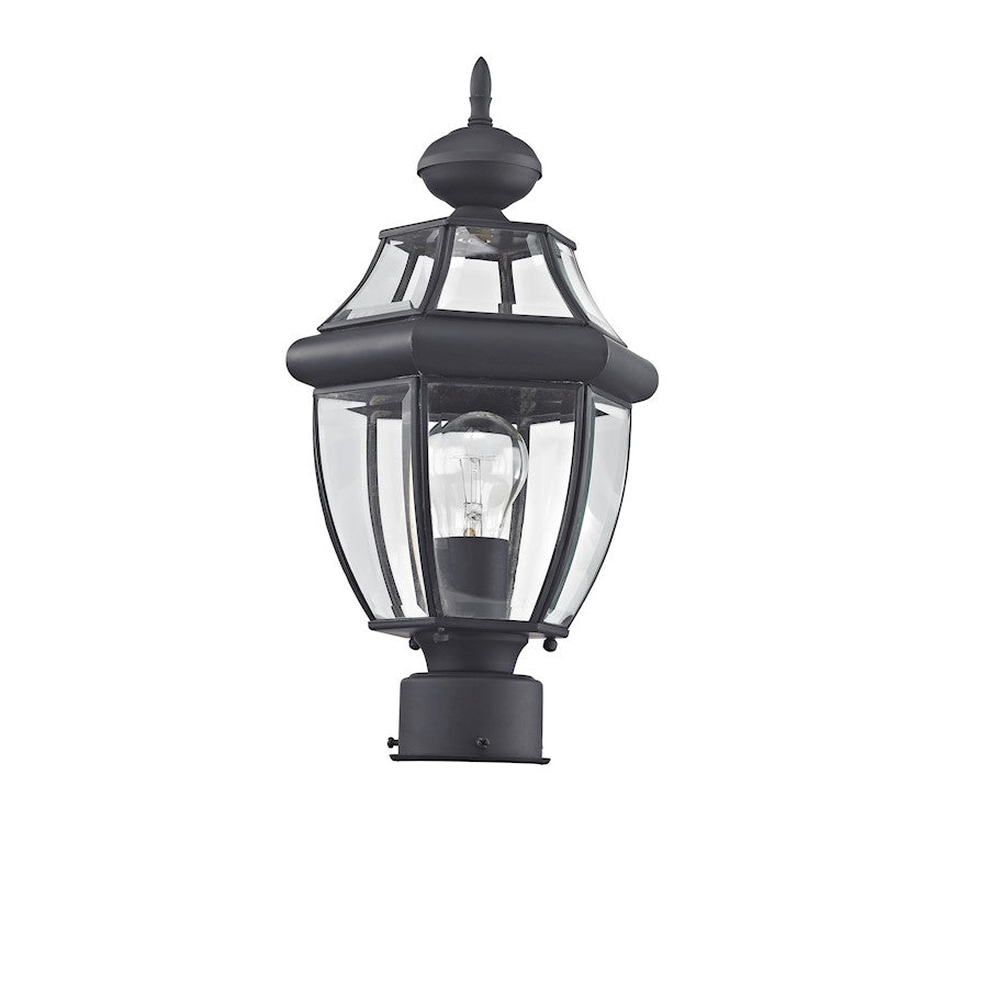 Livex Lighting Monterey Outdoor Post Head in Black
