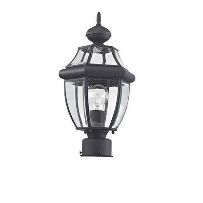 Livex Lighting Monterey Outdoor Post Head in Black
