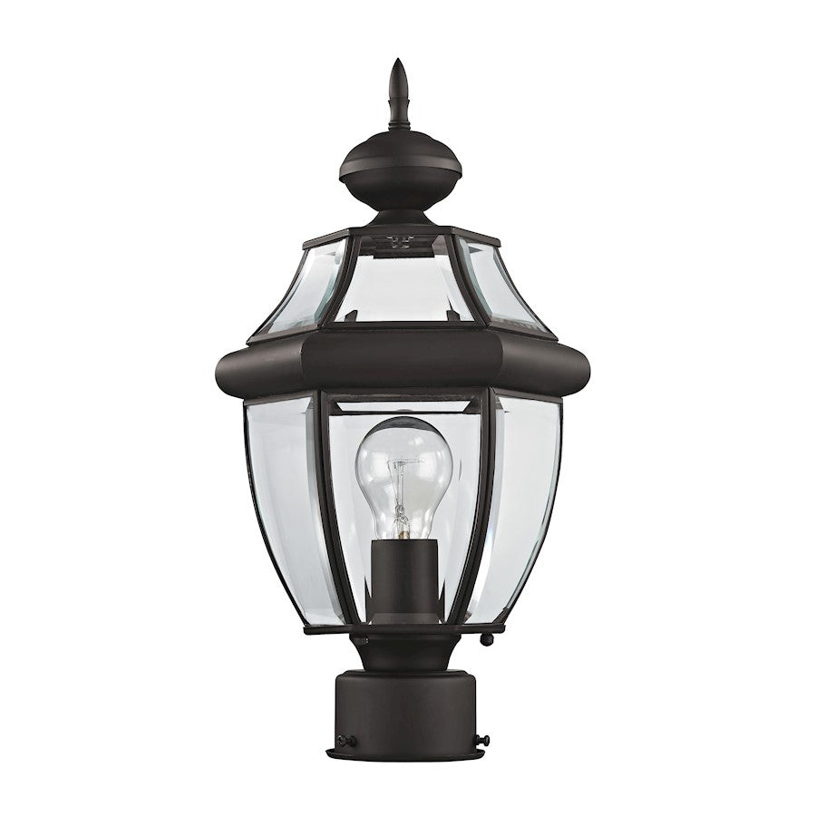 Livex Lighting Monterey Outdoor Post Head in Bronze