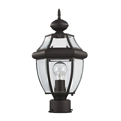 Livex Lighting Monterey Outdoor Post Head in Bronze