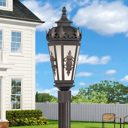 Livex Lighting Berkshire Outdoor Post Head in Bronze