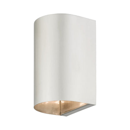 Livex Bond 1 Light Outdoor/Indoor ADA Small Sconce, Brushed Nickel