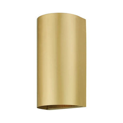 Livex Bond 1 Light Outdoor/Indoor ADA Medium Sconce, Satin Gold