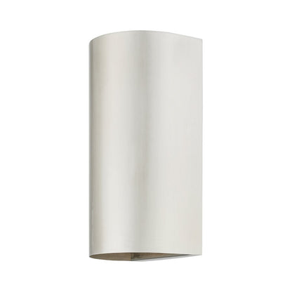 Livex Bond 1 Light Outdoor/Indoor ADA Medium Sconce, Brushed Nickel