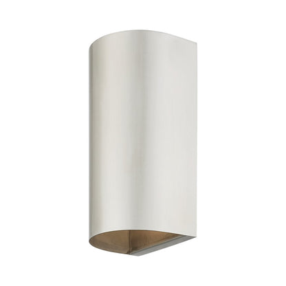 Livex Bond 1 Light Outdoor/Indoor ADA Medium Sconce, Brushed Nickel