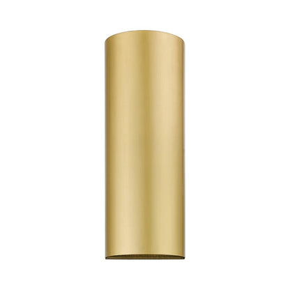 Livex Bond 1 Light Outdoor/Indoor ADA Large Sconce, Satin Gold