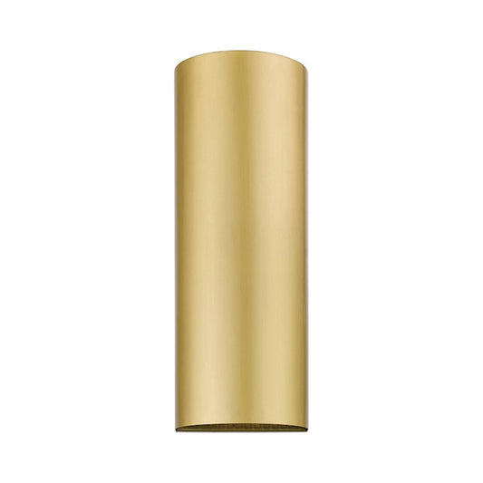 Livex Bond 1 Light Outdoor/Indoor ADA Large Sconce, Satin Gold