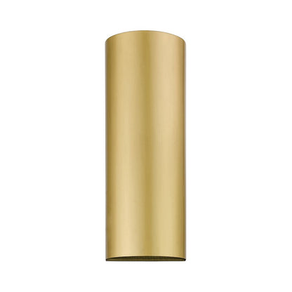 Livex Bond 1 Light Outdoor/Indoor ADA Large Sconce, Satin Gold