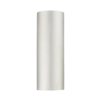 Livex Bond 1 Light Outdoor/Indoor ADA Large Sconce, Brushed Nickel