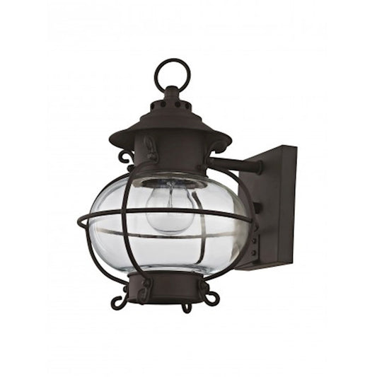 Livex Lighting Harbor Outdoor Wall Lantern in Bronze