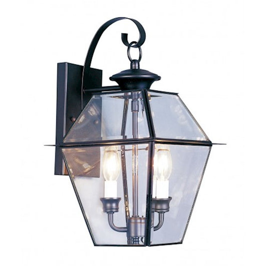 Livex Lighting Westover Outdoor Wall Lantern in Black