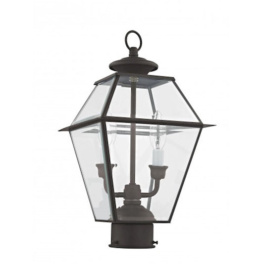 Livex Lighting Westover Outdoor Post Head in Bronze