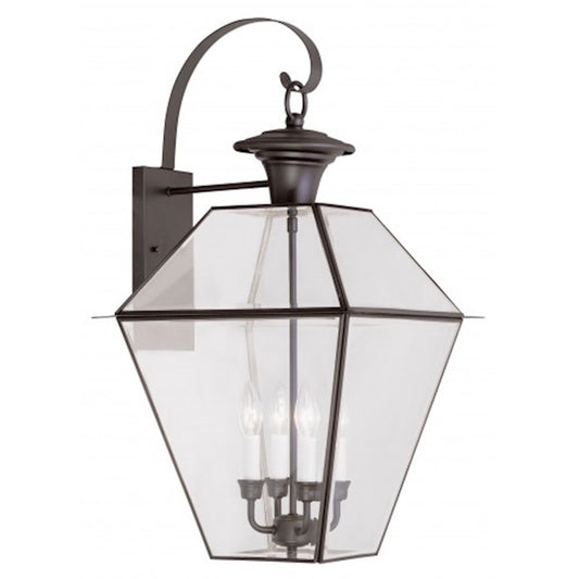 Livex Lighting Westover Outdoor Wall Lantern in Bronze