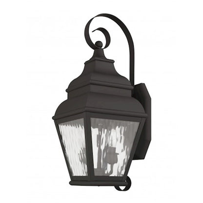 Livex Lighting Exeter Outdoor Wall Lantern in Bronze