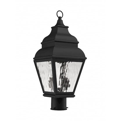 Livex Lighting Exeter Outdoor Post Head in Black
