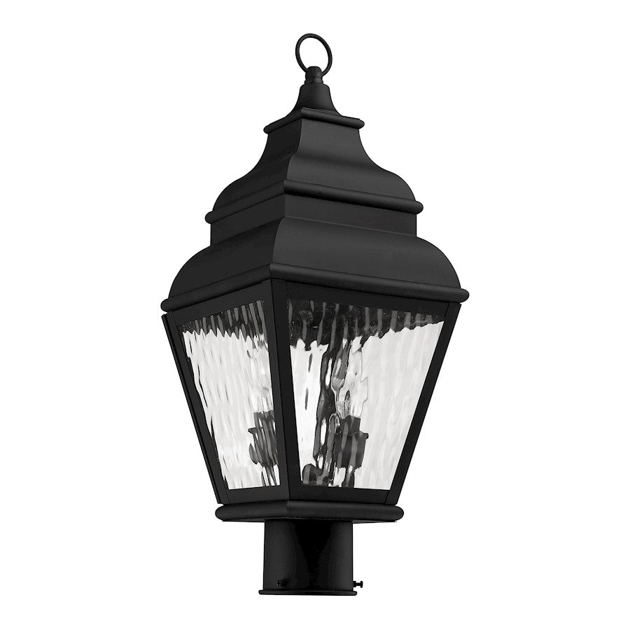 Livex Lighting Exeter Outdoor Post Head in Black