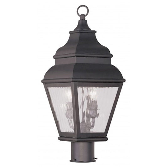 Livex Lighting Exeter Outdoor Post Head in Bronze