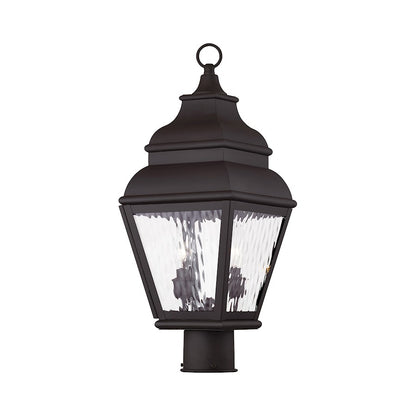 Livex Lighting Exeter Outdoor Post Head in Bronze