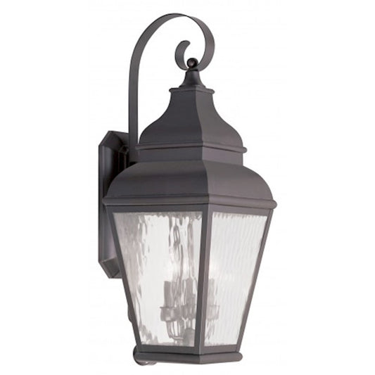Livex Lighting Exeter Outdoor Wall Lantern in Bronze