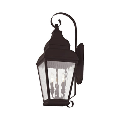 Livex Lighting Exeter Outdoor Wall Lantern in Bronze