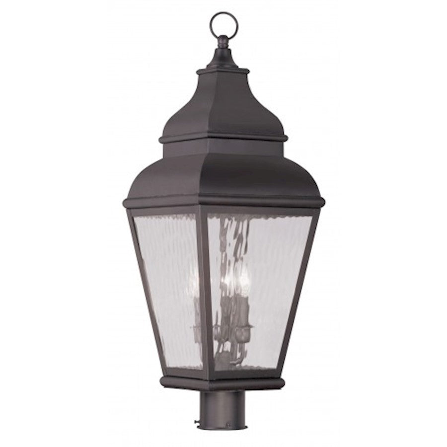 Livex Lighting Exeter Outdoor Post Head in Bronze