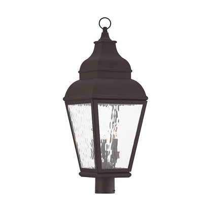 Livex Lighting Exeter Outdoor Post Head in Bronze
