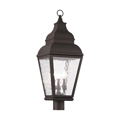 Livex Lighting Exeter Outdoor Post Head in Bronze