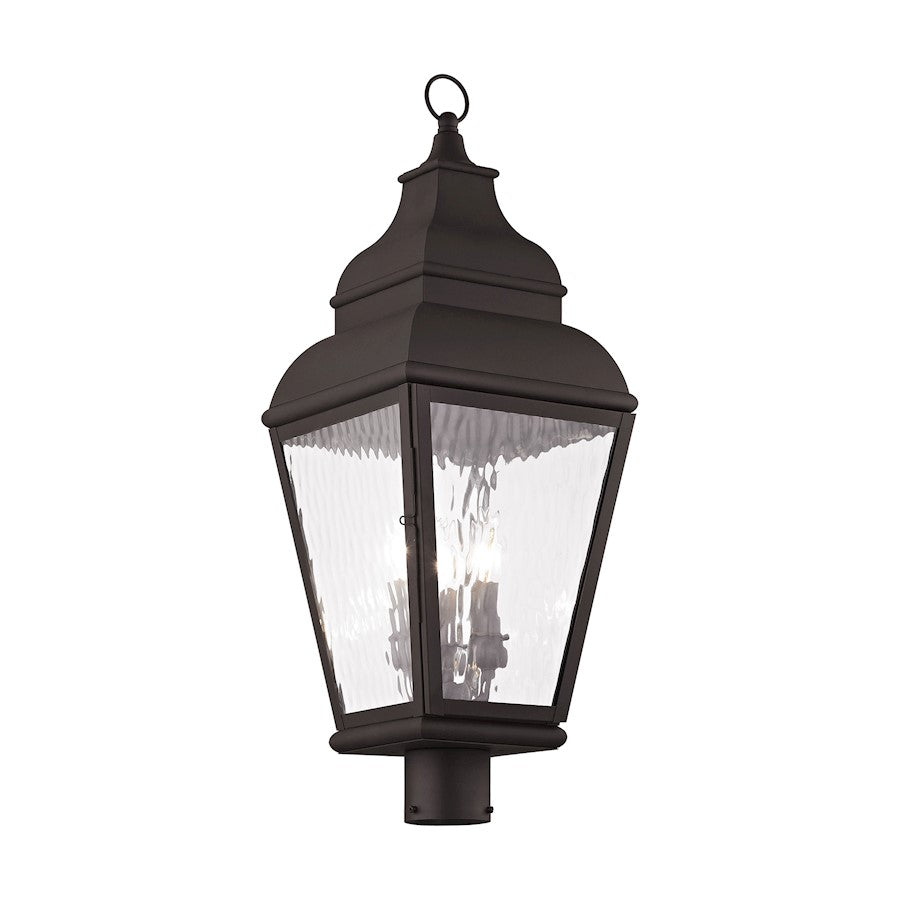 Livex Lighting Exeter Outdoor Post Head in Bronze
