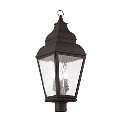 Livex Lighting Exeter Outdoor Post Head in Bronze