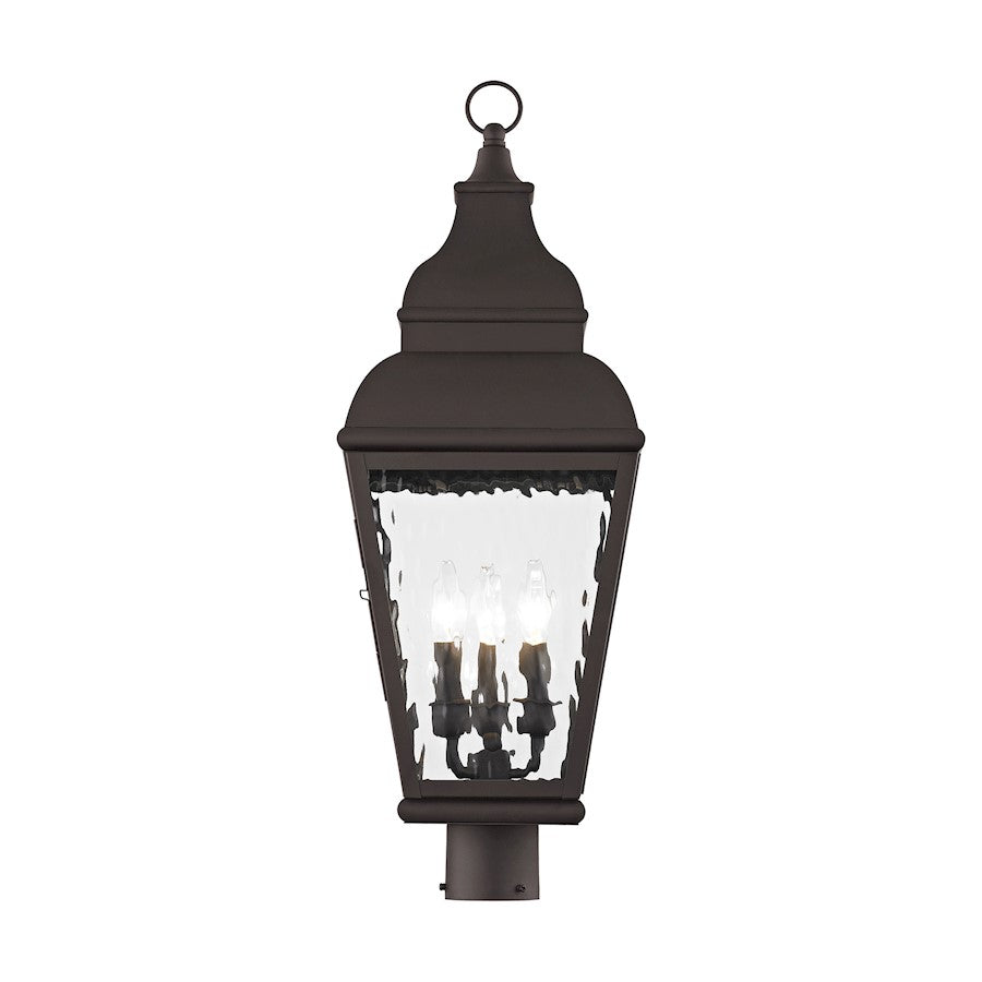 Livex Lighting Exeter Outdoor Post Head in Bronze