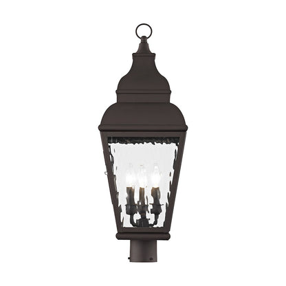 Livex Lighting Exeter Outdoor Post Head in Bronze