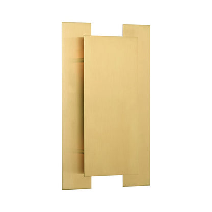 Livex Varick 2 Light ADA Wall Sconce, Satin Brass