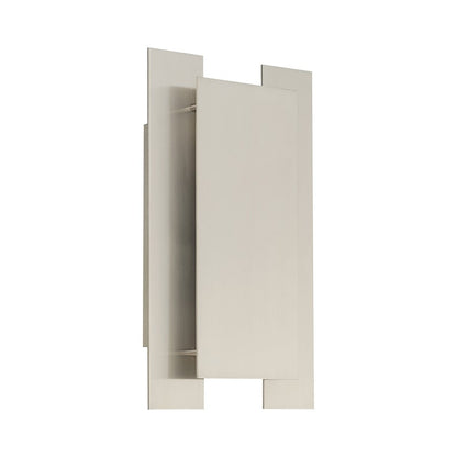 Livex Varick 2 Light ADA Wall Sconce, Brushed Nickel
