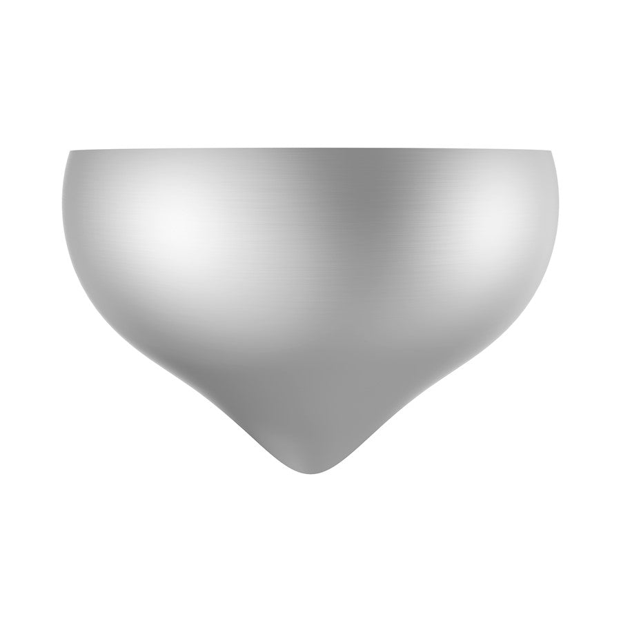 Livex Amador 1 Light Wall Sconce, Nickel/Nickel Metal/Gold Inside